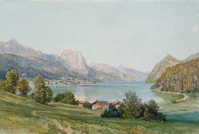 Il lago Grundlsee in Stiria da Thomas Ender