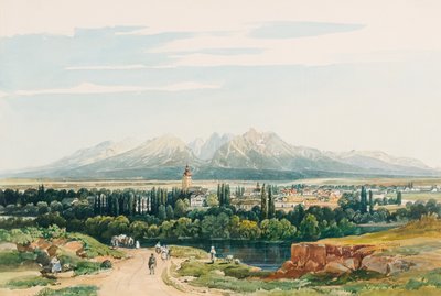 Castello Lomnitz e i Tatra in Ungheria da Thomas Ender