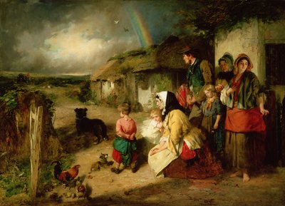 La prima rottura nella famiglia da Thomas Faed
