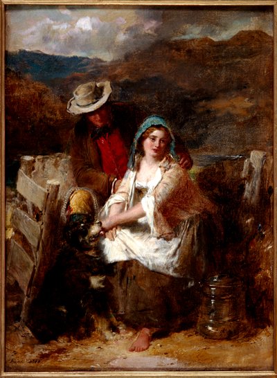 Troppo giovane per sposarsi, 1869 da Thomas Faed