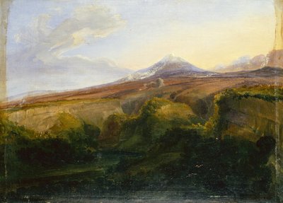 Veduta del Vesuvio da Thomas Fearnley