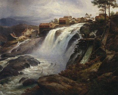 Haugfoss da Thomas Fearnley