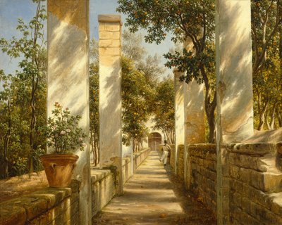 Pergola arancione, Sorrento da Thomas Fearnley