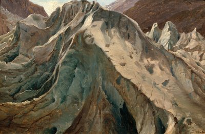 Studio dal ghiacciaio Grindewald da Thomas Fearnley