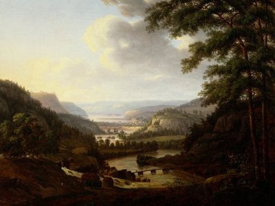 Vista su Tistedal da Thomas Fearnley