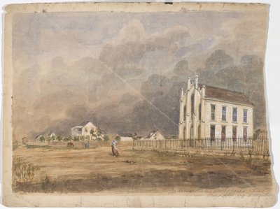 Sala massonica, Matagorda, Texas, 21 maggio 1852 da Thomas Flintoff