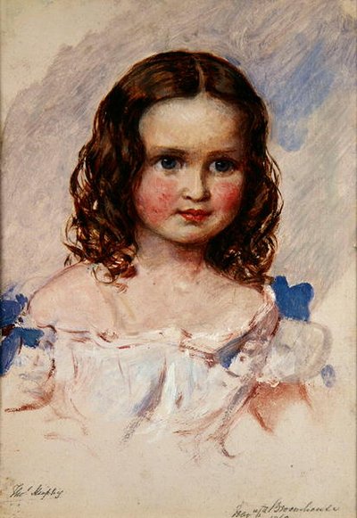 Ritratto di una giovane ragazza da Thomas Frank Heaphy