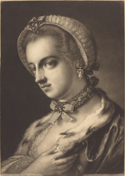 Ritratto immaginario di una bellezza inglese da Thomas Frye