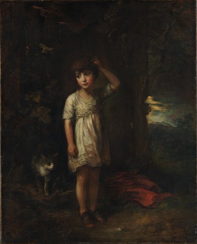 Un ragazzo con un gatto — Mattina da Thomas Gainsborough