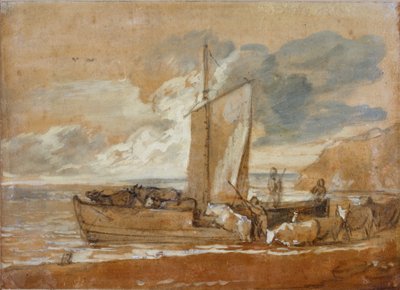 Un traghetto per bestiame da Thomas Gainsborough