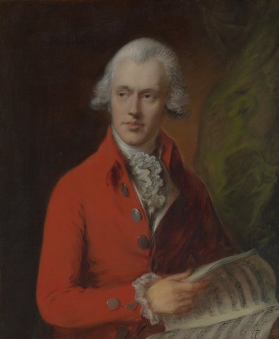 Charles Rousseau Burney 1747-1819, ca. 1780 da Thomas Gainsborough
