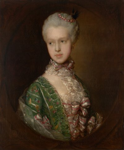 Elizabeth Wrottesley, poi duchessa di Grafton da Thomas Gainsborough