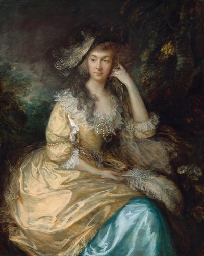 Frances Susanna, Lady de Dunstanville, c. 1786 da Thomas Gainsborough