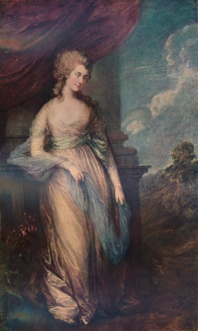 Georgiana, Duchessa di Devonshire, 1783, 1911 da Thomas Gainsborough