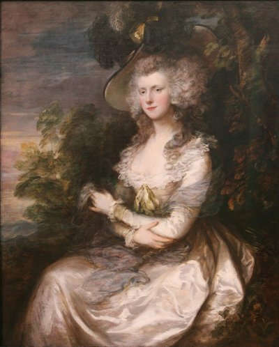 Tedesco: Mrs Thomas Hibbert Ritratto di Mrs Thomas Hibbert da Thomas Gainsborough