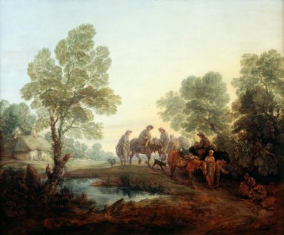 Andare al mercato, c.1770 da Thomas Gainsborough