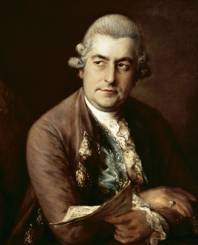 Johann Christian Bach, 1776 da Thomas Gainsborough