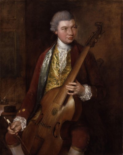 Karl Friedrich Abel da Thomas Gainsborough
