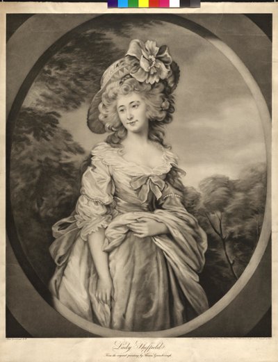 Lady Charlotte Sophia Sheffield da Thomas Gainsborough