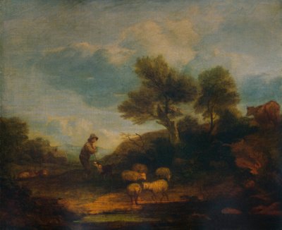 Paesaggio con pecore da Thomas Gainsborough