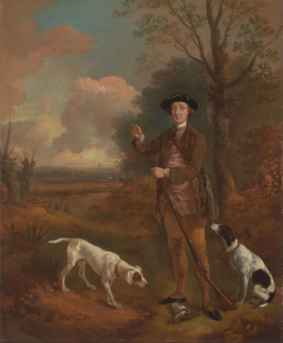 Maggiore John Dade di Tannington, Suffolk da Thomas Gainsborough