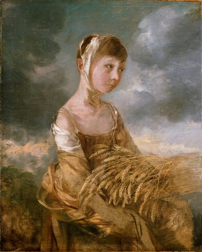 Margaret Gainsborough che spigola da Thomas Gainsborough