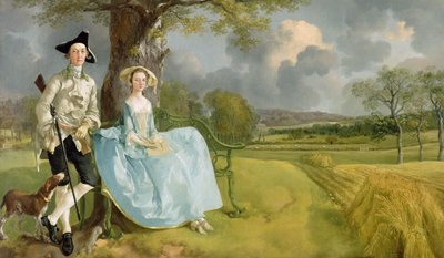 Mr e Mrs Andrews da Thomas Gainsborough