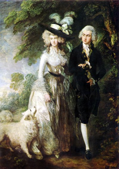 Mr e Mrs William Hallett ("La passeggiata del mattino") da Thomas Gainsborough