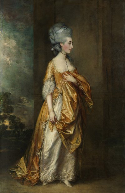 Mrs. Grace Dalrymple Elliott da Thomas Gainsborough