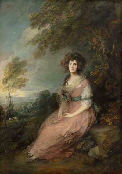 Signora Richard Brinsley Sheridan da Thomas Gainsborough