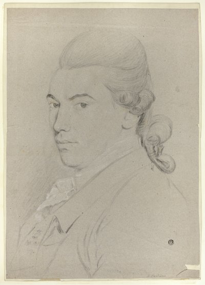 Busto ritratto di un uomo da Thomas Gainsborough