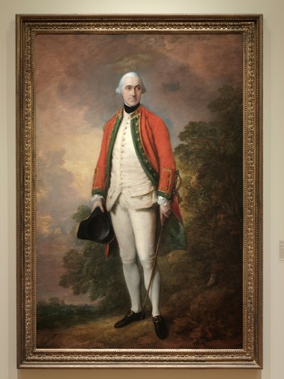 Ritratto di George Pitt, Primo Lord Rivers, c.1768-1769 da Thomas Gainsborough