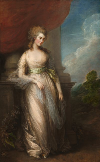 Ritratto di Georgiana Cavendish, Duchessa del Devonshire (1757-1806) da Thomas Gainsborough