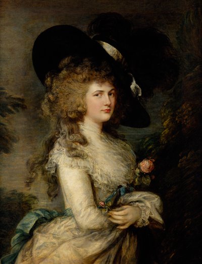 Ritratto di Georgiana, Duchessa del Devonshire, c.1785-87 da Thomas Gainsborough
