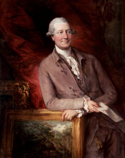 Ritratto di James Christie (1730-1803) da Thomas Gainsborough