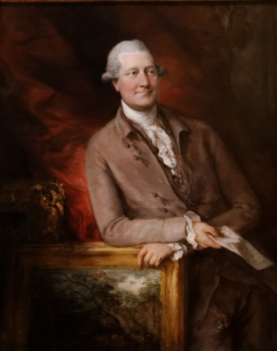 Ritratto di James Christie (1730-1803) da Thomas Gainsborough