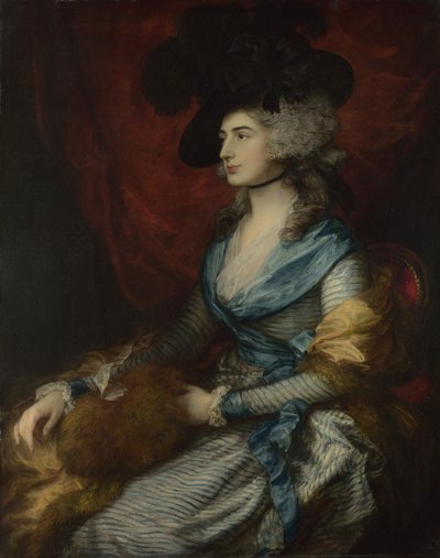 Ritratto di Sarah Siddons da Thomas Gainsborough