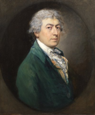 Ritratto di Thomas Gainsborough, 1774-88 da Thomas Gainsborough