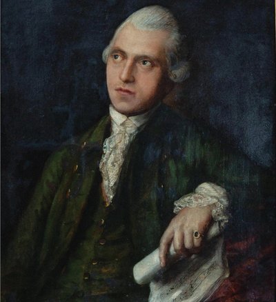Ritratto del compositore e violinista Antonín Kammel 1730-1784 da Thomas Gainsborough