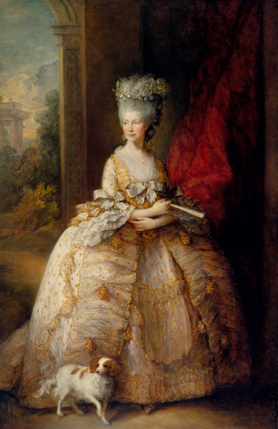 Regina Carlotta (1744-1818) da Thomas Gainsborough