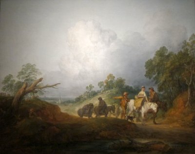 Ritorno dal mercato da Thomas Gainsborough