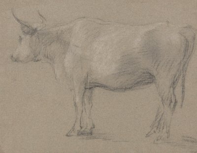 Studio di una mucca da Thomas Gainsborough