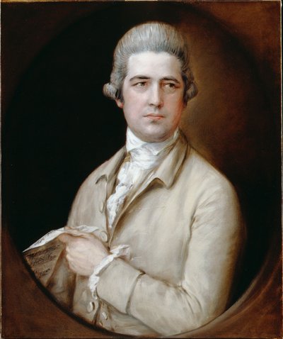 Thomas Linley il vecchio da Thomas Gainsborough