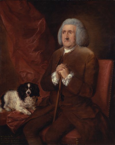 William Lowndes, Revisore della Corte di Eschequer di Sua Maestà, 1771 da Thomas Gainsborough