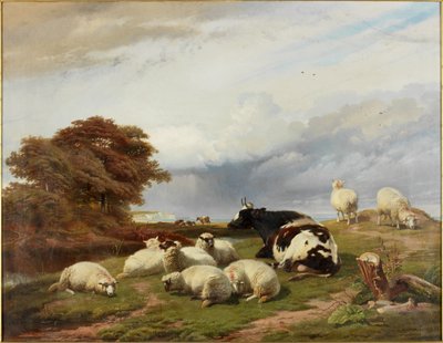 Nelle paludi vicino a Ramsgate, Isola di Thanet da Thomas George Cooper