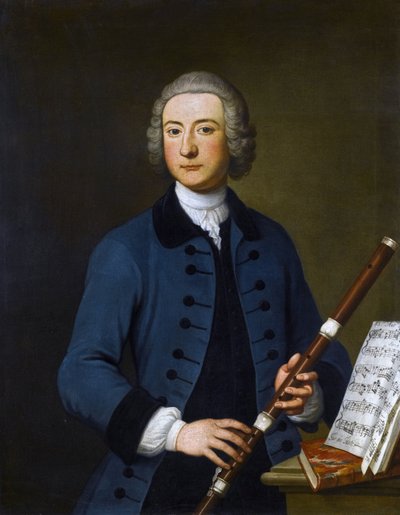 Lewis Christian Austin Granom (1722-1763) era un musicista, trombettista e flautista del XVIII secolo di Thomas Gibson da Thomas Gibson