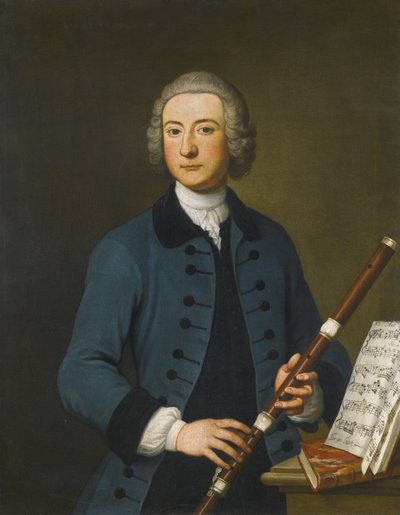 Ritratto di Lewis Christian Austin Granom, 1743 da Thomas Gibson