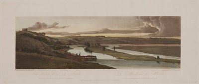 Una Selezione di Venti delle Vedute Più Pittoresche di Parigi: Le Fontane a Marli..., 1803 da Thomas Girtin