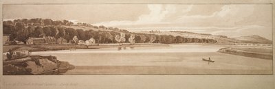 Una selezione di venti delle vedute più pittoresche di Parigi: Vista di St. Cloud e Monte Calvario vista dal Pont de Sèvres da Thomas Girtin