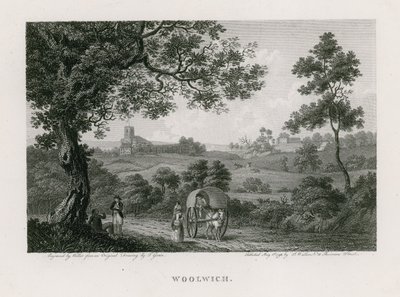 Una vista di Woolwich da Thomas Girtin
